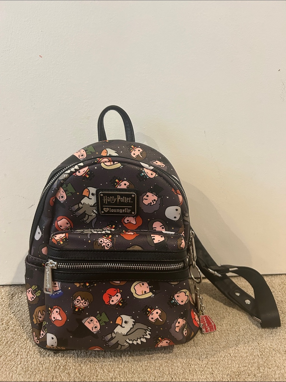 Loungefly Warner Bros. Harry Potter Black Mini Backpack